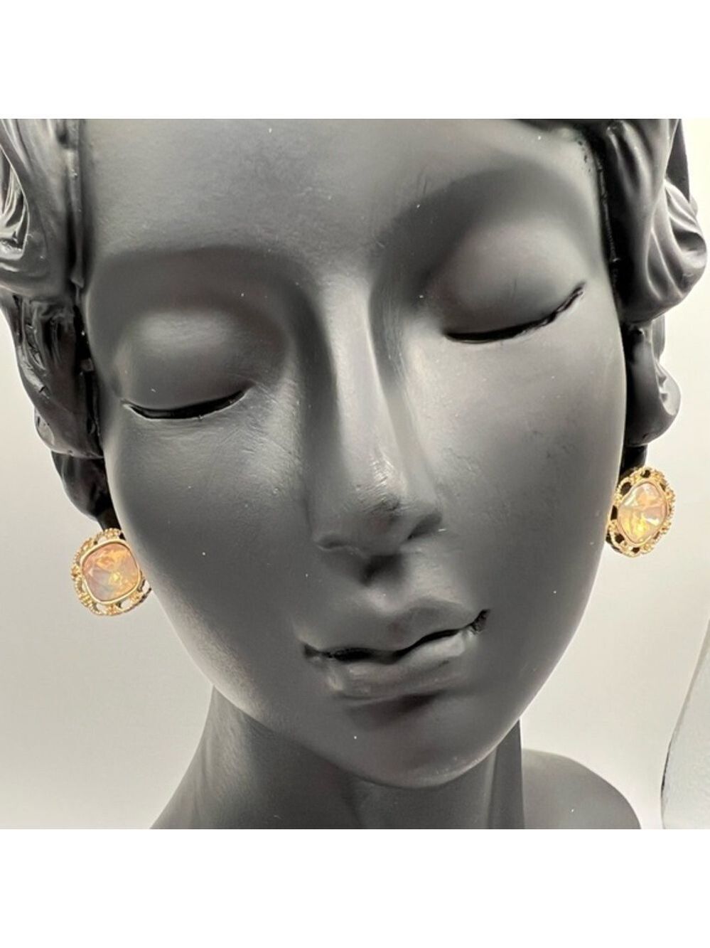 Swarovski Crystal Gold Women's Earrings